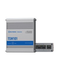 Conmutador Teltonika TSW101 5x 1Gb 60 W PoE+