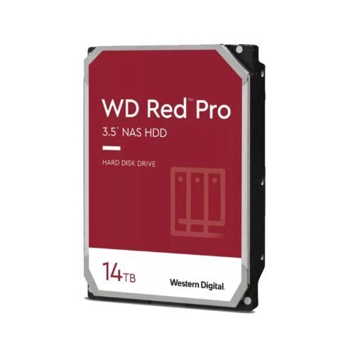 Disco duro Western Digital RED PRO 3.5'' HDD 14TB 7200RPM SATA 6Gb/s 256MB | WD141KFGX