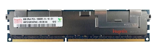 Memoria RAM 1x 8GB Hynix ECC REGISTERED DDR3 1333MHz PC3-10600 RDIMM | HMT31GR7AFR4C-H9