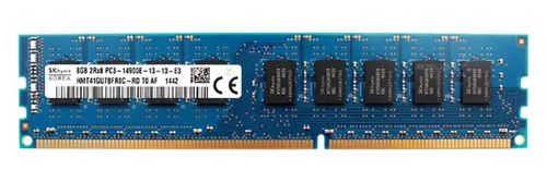 Memoria RAM 1x 8GB Hynix ECC UNBUFFERED DDR3 1866MHz PC3-14900 UDIMM | HMT41GU7BFR8C-RD