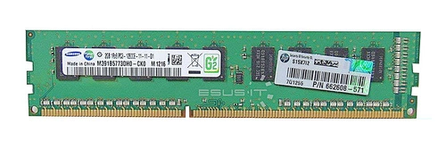 Memoria RAM 1x 2GB Samsung ECC UNBUFFERED DDR3 1600MHz PC3-12800 UDIMM | M391B5773DH0-CK0