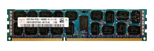 Memoria RAM 1x 8GB Hynix ECC REGISTERED DDR3 1333MHz PC3-10600 RDIMM | HMT31GR7CFR4A-H9