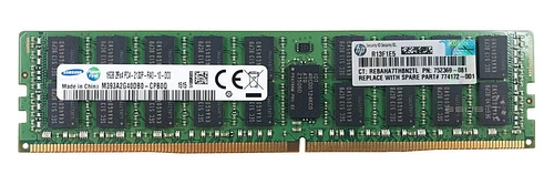 Memoria RAM 1x 16GB Samsung ECC REGISTERED DDR4 2133MHz PC4-17000 RDIMM | M393A2G40DB0-CPB