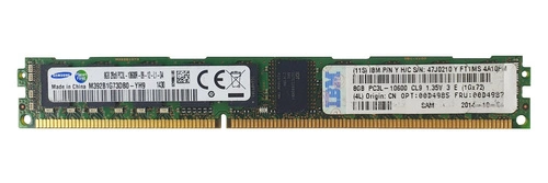 Memoria RAM 1x 8GB Samsung ECC REGISTERED DDR3 1333MHz PC3-10600 RDIMM | M392B1G73DB0-YH9