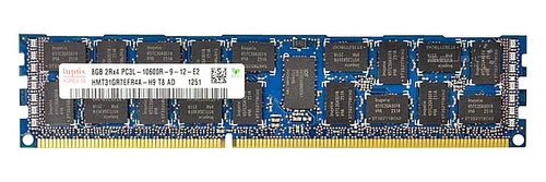 Memoria RAM 1x 8GB Hynix ECC REGISTERED DDR3 1333MHz PC3-10600 RDIMM | HMT31GR7EFR4A-H9