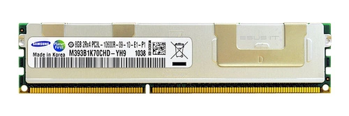 Memoria RAM 1x 8GB Samsung ECC REGISTERED DDR3 1333MHz PC3-10600 RDIMM | M393B1K70CHD-YH9