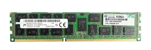 Memoria RAM 1x 8GB Micron ECC REGISTERED DDR3 1333MHz PC3-10600 RDIMM | MT36JSF1G72PZ-1G4