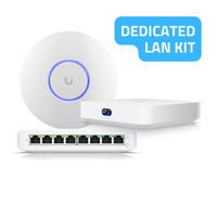 Kit dedicado de Ubiquiti para crear una LAN de 15-30 usuarios