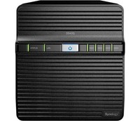 Servidor NAS Synology DS420j 4x SSD | HDD SATA 1GB RAM