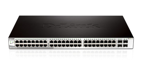 Conmutador D-Link DGS-1210-52 48x 1Gb 4x SFP