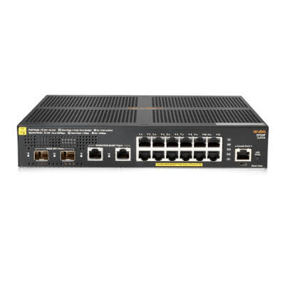 Conmutador HPE JL693A 14x 1Gb 2x SFP+ 139 W PoE+