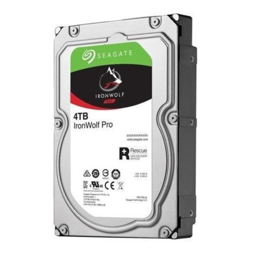 Disco duro Seagate IronWolf PRO 3.5'' HDD 4TB 7200RPM SATA 6Gb/s 128MB | ST4000NE0025