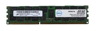 Memoria RAM 1x 16GB DELL PowerEdge & Precision Workstation DDR3 1600MHz ECC REGISTERED DIMM | DELL P/N: SNP20D6FC/16G | A6994465