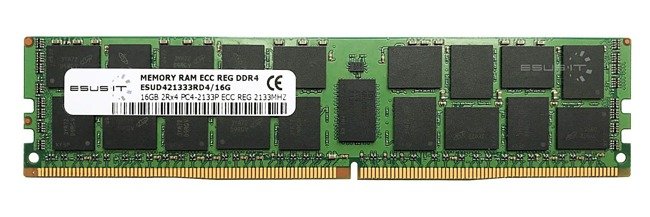 Memoria RAM 1x 16GB ESUS IT ECC REGISTERED DDR4 2133MHz PC4-17000 RDIMM | ESUD42133RD4/16G