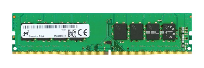 Memoria RAM 1x 16GB Micron NON-ECC UNBUFFERED DDR4 2133MHz PC4-17000 UDIMM | MTA16ATF2G64AZ-2G1