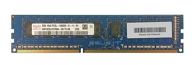 Memoria RAM 1x 2GB Hynix ECC UNBUFFERED DDR3 1333MHz PC3-10600 UDIMM | HMT325U7CFR8A-H9