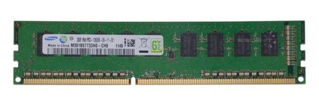 Memoria RAM 1x 2GB Samsung ECC UNBUFFERED DDR3 1333MHz PC3-10600 UDIMM | M391B5773DH0-CH9