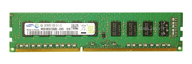 Memoria RAM 1x 2GB Samsung ECC UNBUFFERED DDR3 2Rx8 1333MHz PC3-10600 UDIMM | M391B5673GB0-CH9