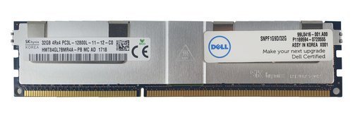 Memoria RAM 1x 32GB Hynix LOAD REDUCED DDR3 1600MHz PC3-12800 LRDIMM | HMT84GL7BMR4A-PB