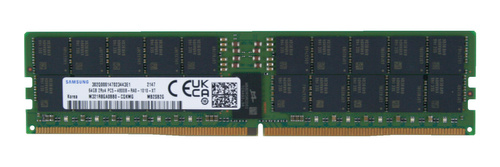 Memoria RAM 1x 64 GB Samsung ECC REGISTERED DDR5 2Rx4 4800MHz PC5-38400 RDIMM | M321R8GA0BB0-CQK