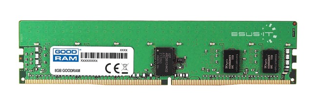 Memoria RAM 1x 8GB GoodRAM ECC UNBUFFERED DDR4 2Rx8 2133MHz PC4-17000 UDIMM | W-MEM2133E4D88G