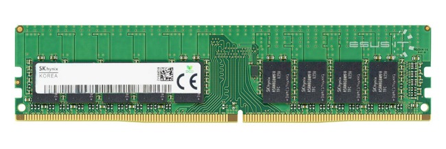 Memoria RAM 1x 8GB Hynix ECC UNBUFFERED DDR4 1Rx8 2400MHz PC4-19200 UDIMM | HMA81GU7AFR8N-UH