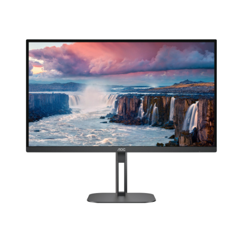 Monitor 27" AOC Q27V5N/BK 2560 x 1440 QHD 75Hz matriz de pantalla VA