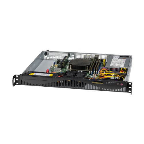 Platforma deservidor Supermicro Mini-1U 510T-ML SYS-510T-ML Intel x 1 DDR4 x 4 1 x 3.5" SATA PSU 1