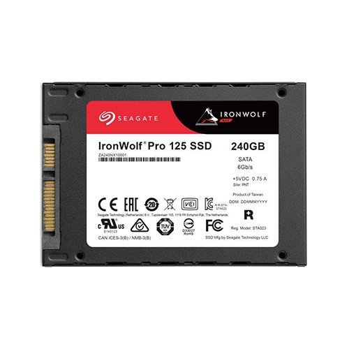 SSD Seagate IronWolf 240GB 2.5'' SATA 6Gbps | ZA240NX1A001