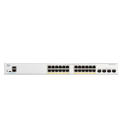 Switch Cisco Catalyst C1300-24FP-4G 24x 1Gb 4x SFP 370 W PoE+