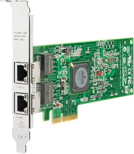 Tarjeta de red HPE 458491-001 2x RJ-45 PCI Express 1Gb