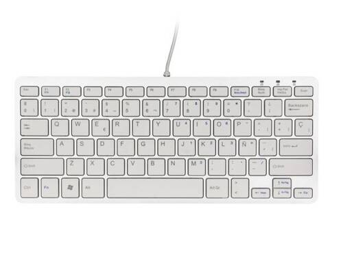 Teclado Cableado R-GO Tools R-Go Compact QWERTY