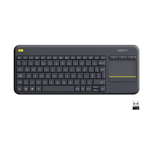 Teclado Inalámbrico Logitech K400 Plus Tv QWERTY